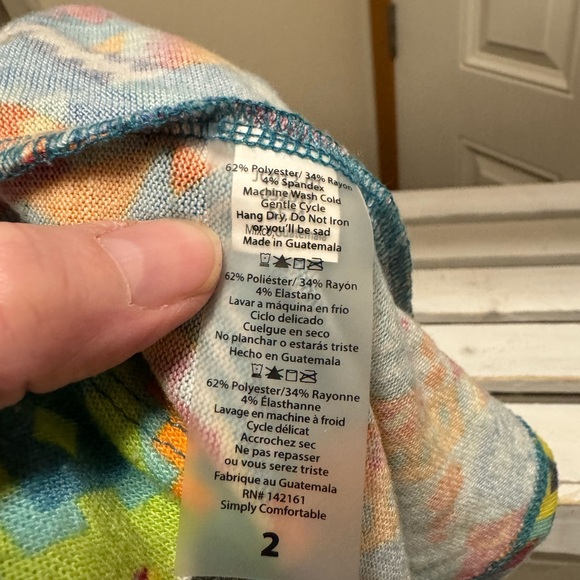 LuLaRoe Duster cardigan girls - Picture 4 of 4